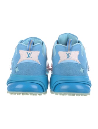 Louis Vuitton Mesh Printed Athletic Sneakers