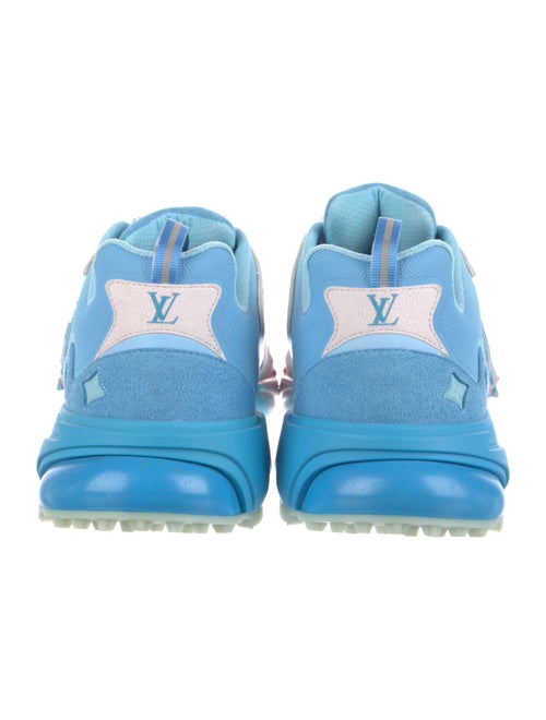 Louis Vuitton Mesh Printed Athletic Sneakers