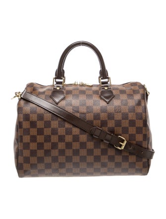 Louis Vuitton Damier Ebene Speedy Bandouliere 30