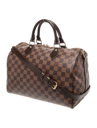 Louis Vuitton Damier Ebene Speedy Bandouliere 30