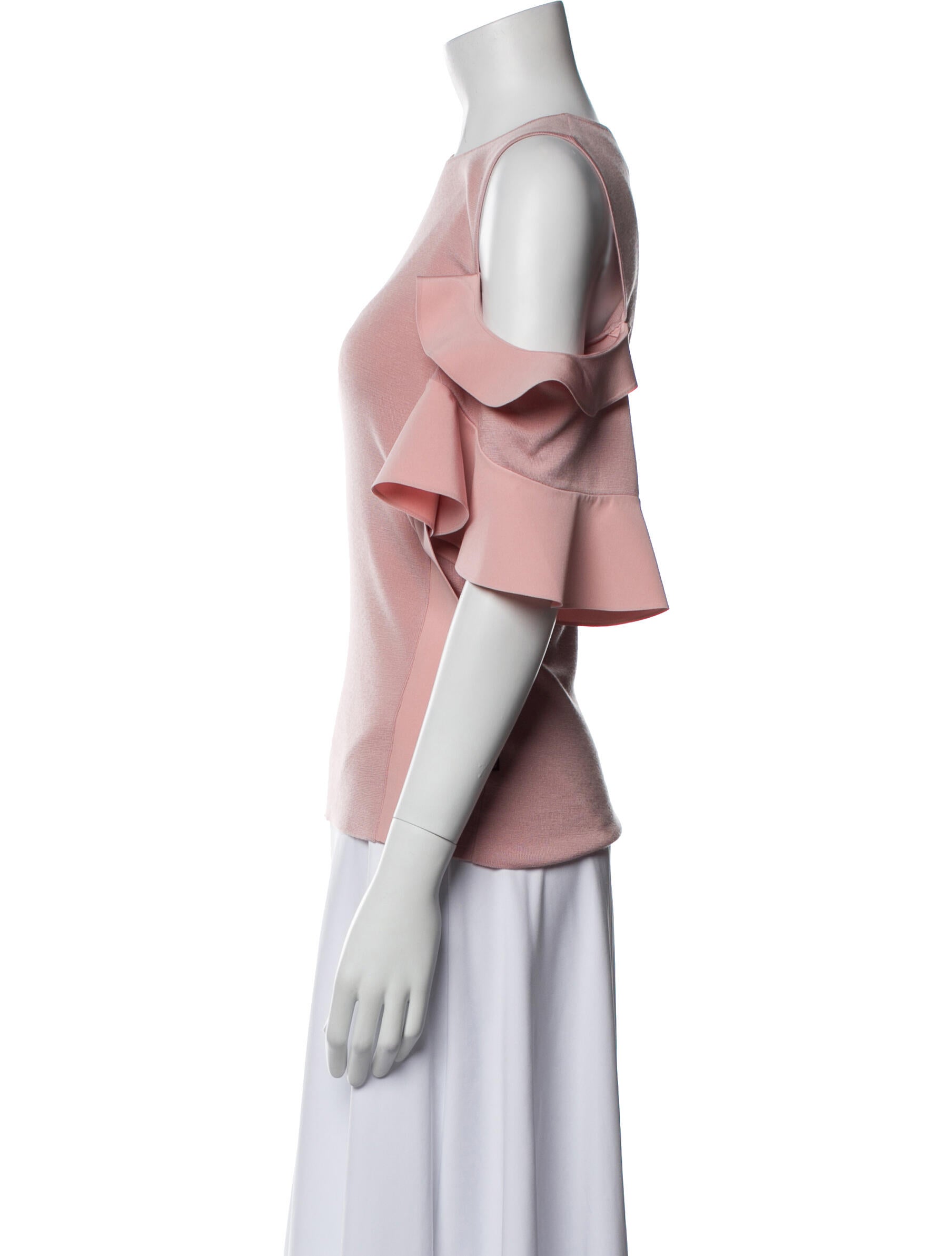 Louis Vuitton Wool Crew Neck Blouse