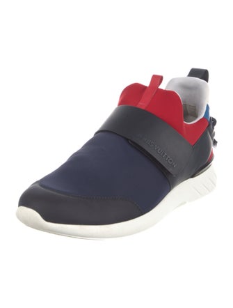 Louis Vuitton Neoprene Colorblock Pattern Athletic Sneakers