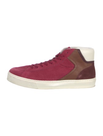Louis Vuitton LV Monogram Suede Sneakers
