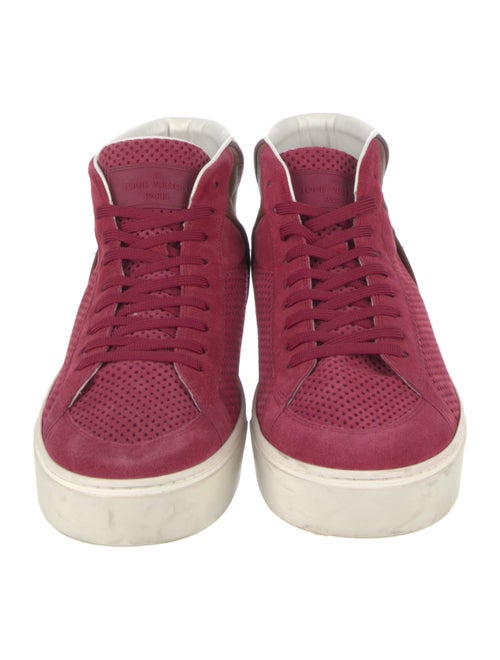 Louis Vuitton LV Monogram Suede Sneakers