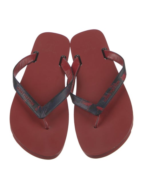 Louis Vuitton Leather Flip Flops
