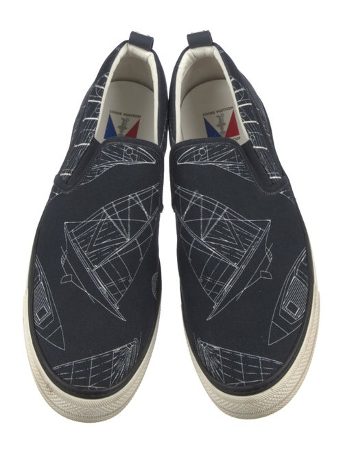 Louis Vuitton Canvas Printed Sneakers