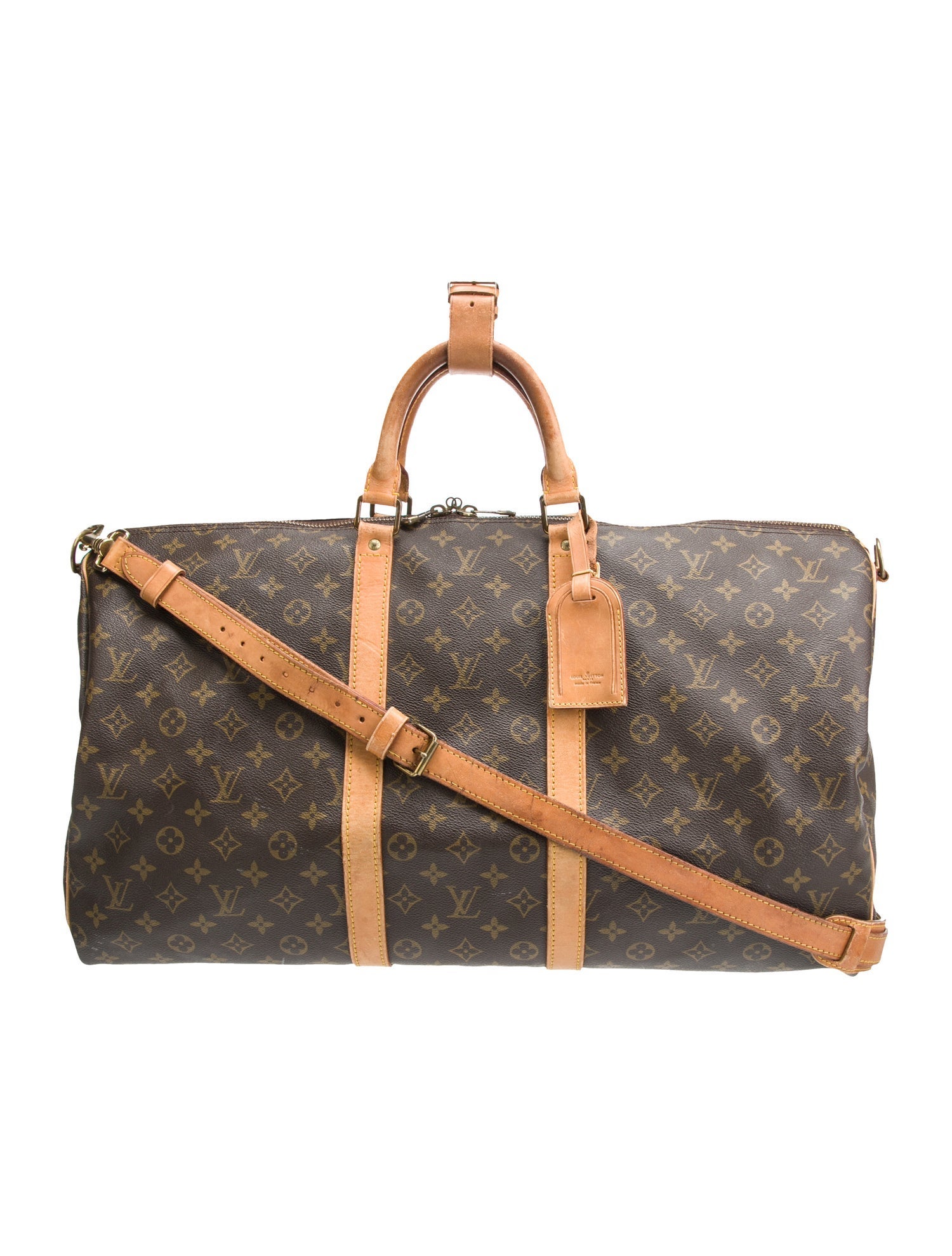 Louis Vuitton LV Monogram Keepall Bandouliere Vintage