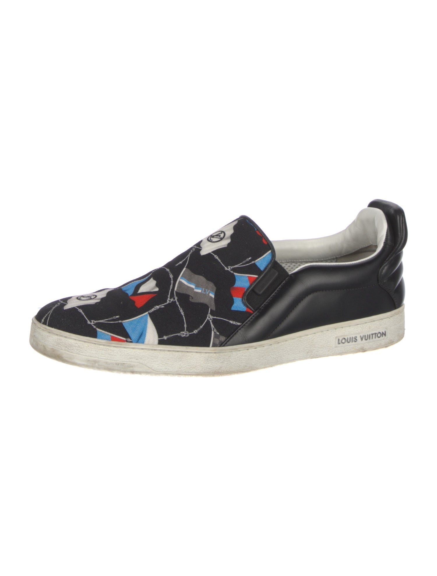 Louis Vuitton Canvas Printed Sneakers
