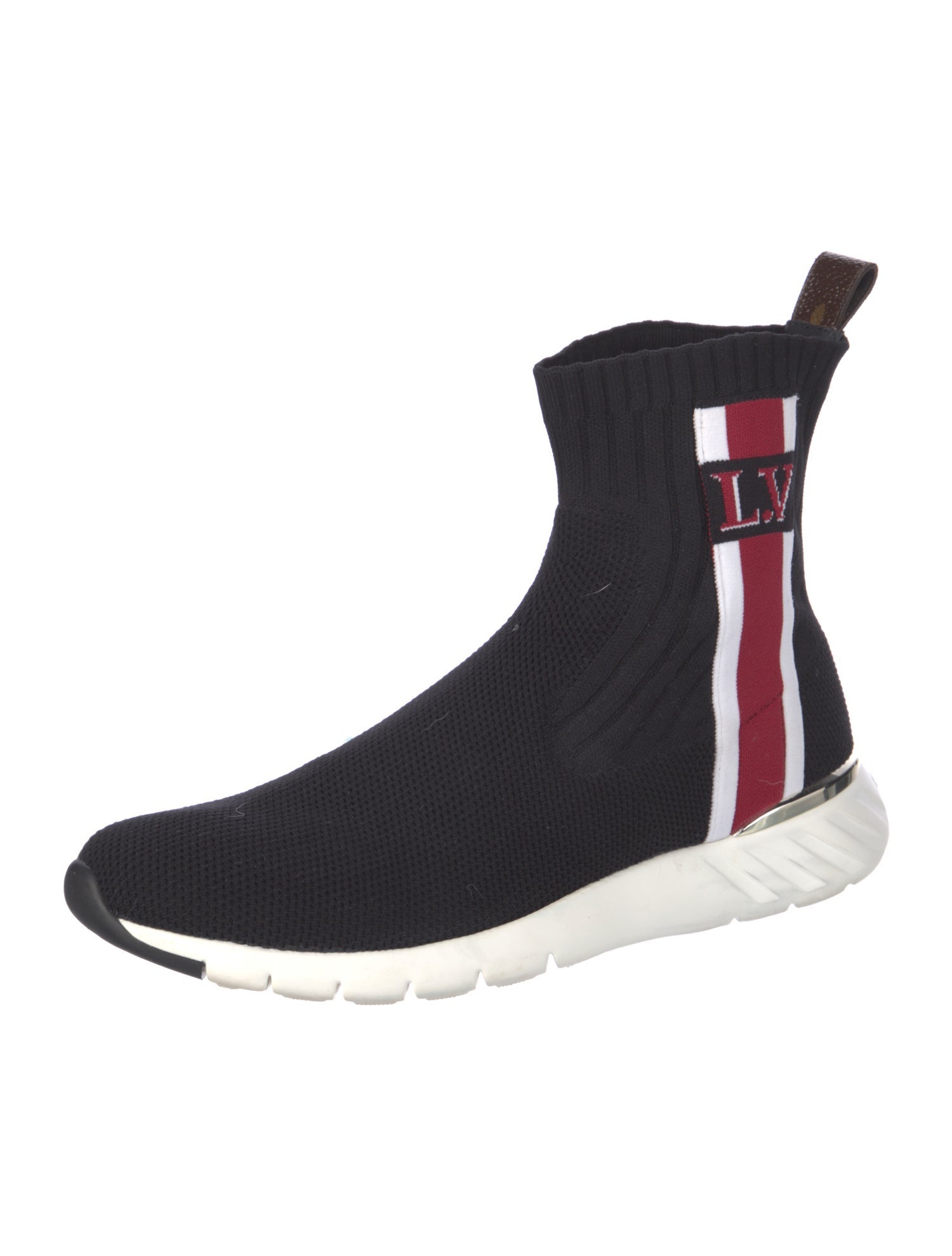 Louis Vuitton 2018 LV Monogram Sock Sneakers