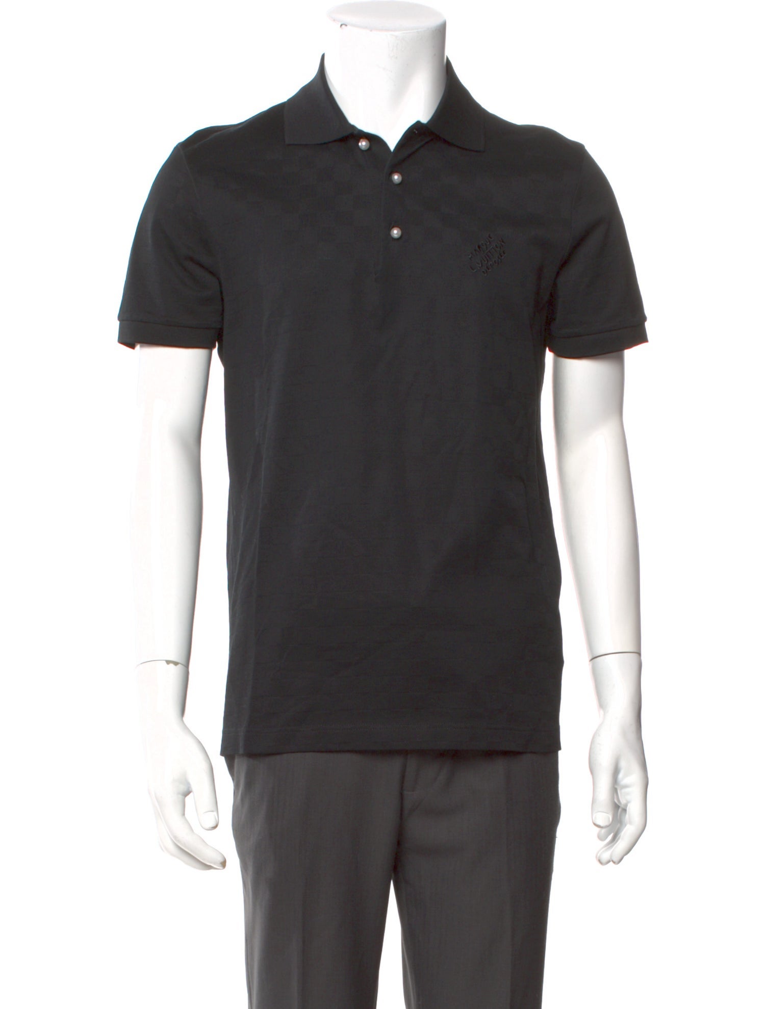 Louis Vuitton 2024 Faux Pearl Accents Polo Shirt