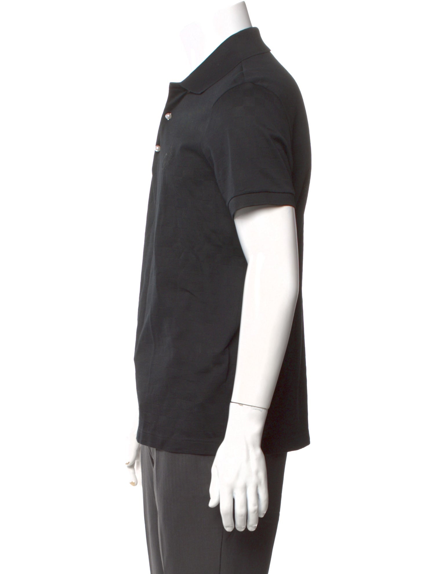 Louis Vuitton 2024 Faux Pearl Accents Polo Shirt