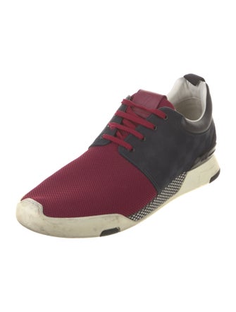 Louis Vuitton Mesh Colorblock Pattern Sneakers