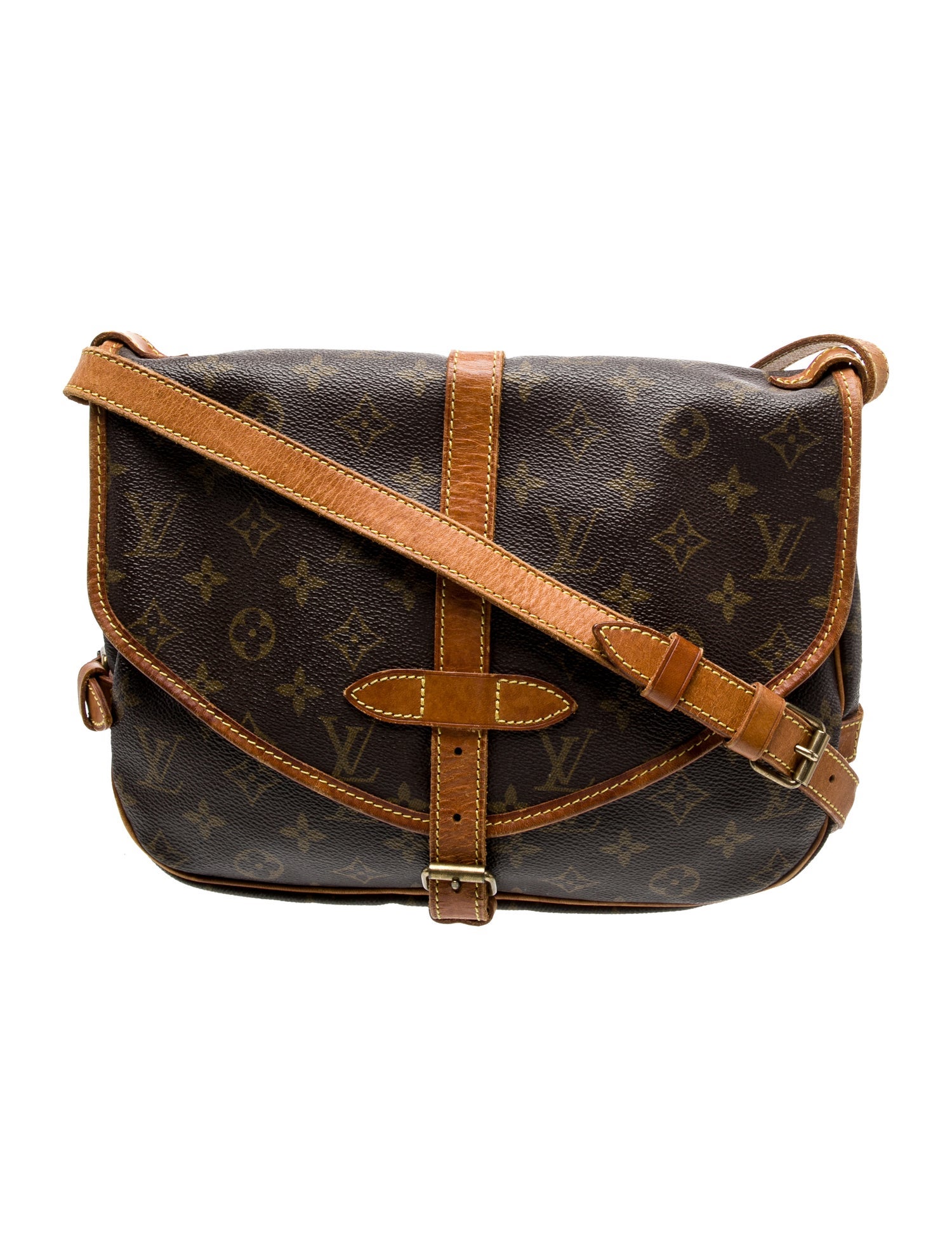Louis Vuitton LV Monogram Saumur 30