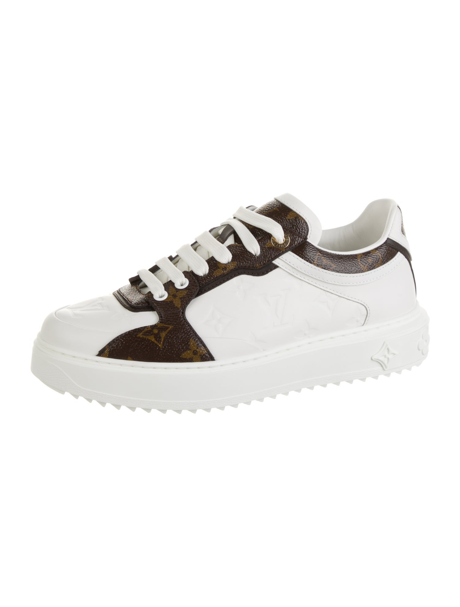 Louis Vuitton LV Monogram Leather Sneakers