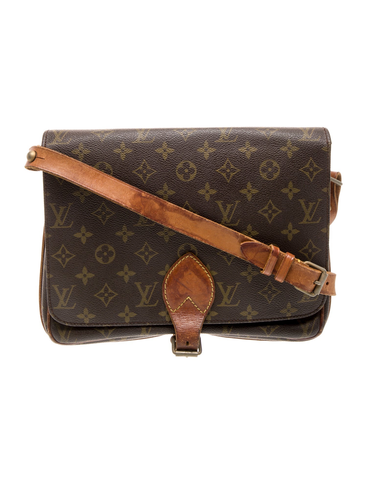Louis Vuitton LV Monogram Cartouchière GM Vintage