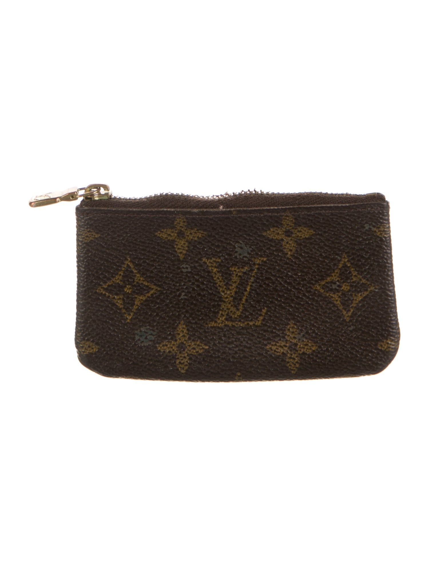 Louis Vuitton LV Monogram Coated Canvas Key Holder