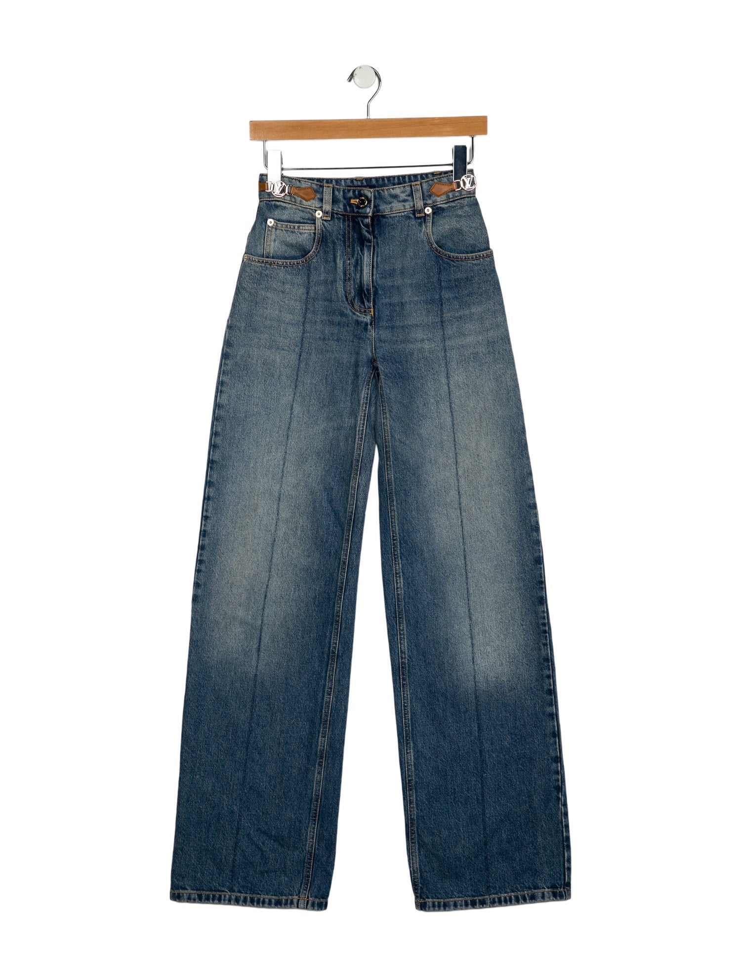 Louis Vuitton 2024 Wide Leg Jeans