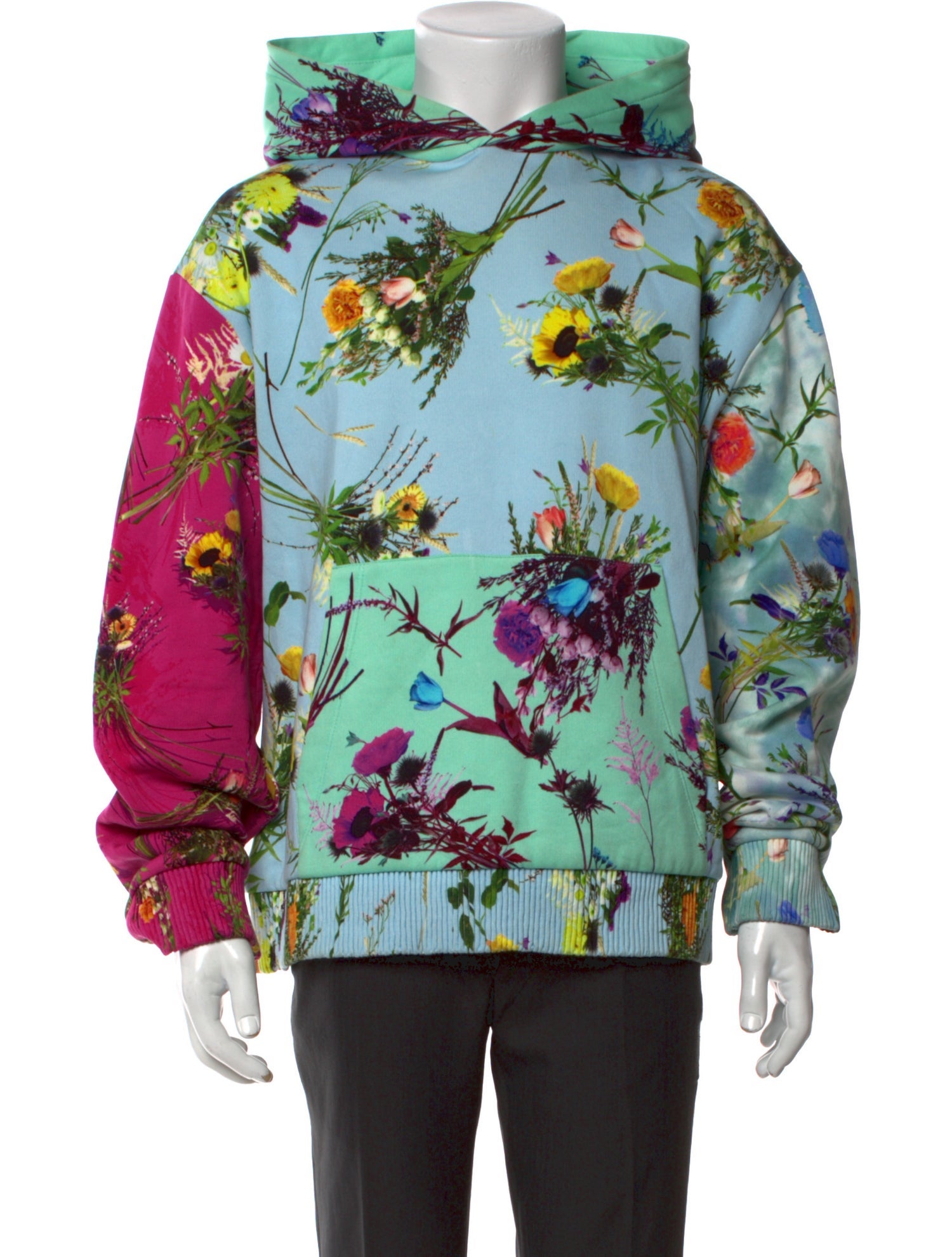 Louis Vuitton 2020 Floral Print Hoodie