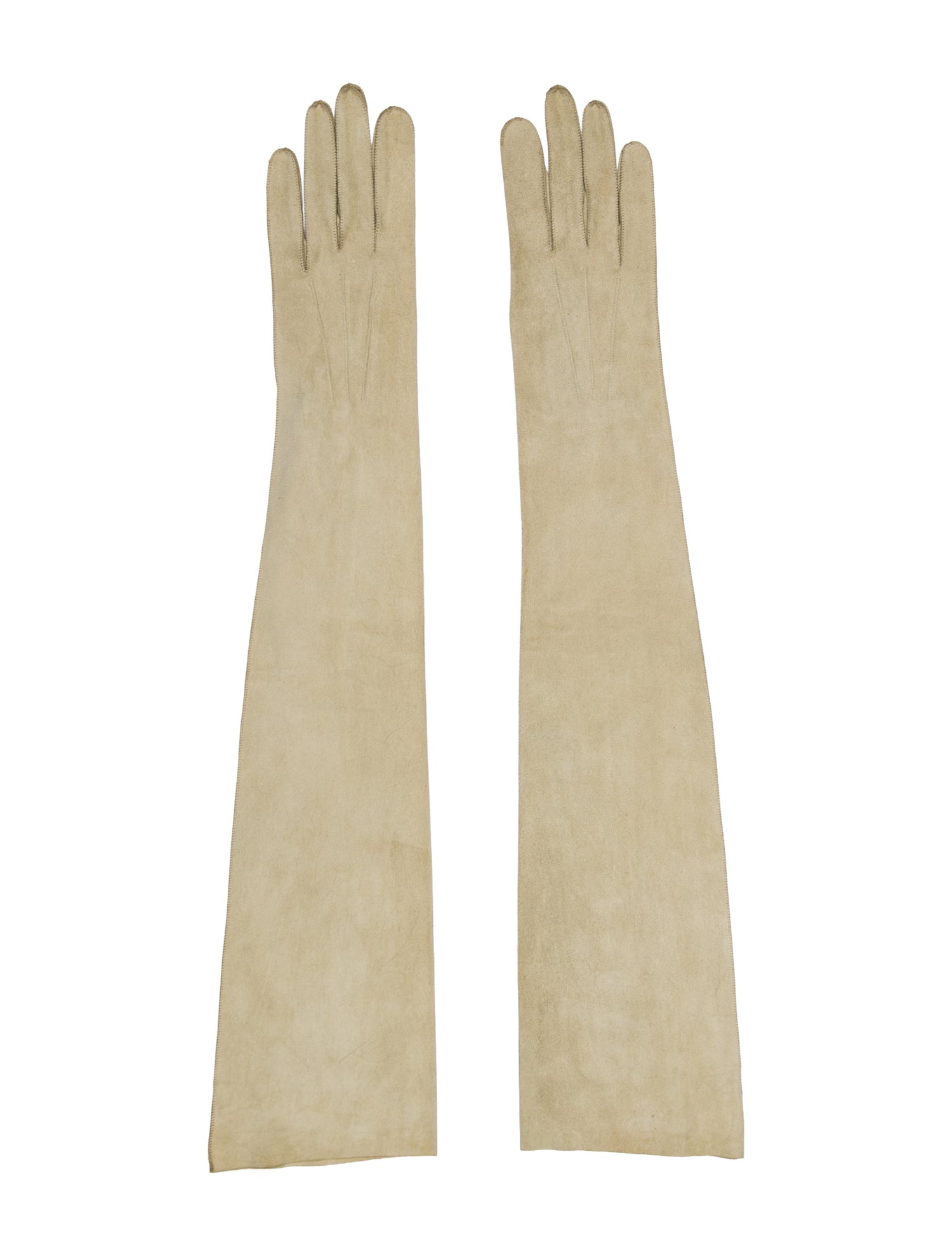 Louis Vuitton Suede Long Gloves