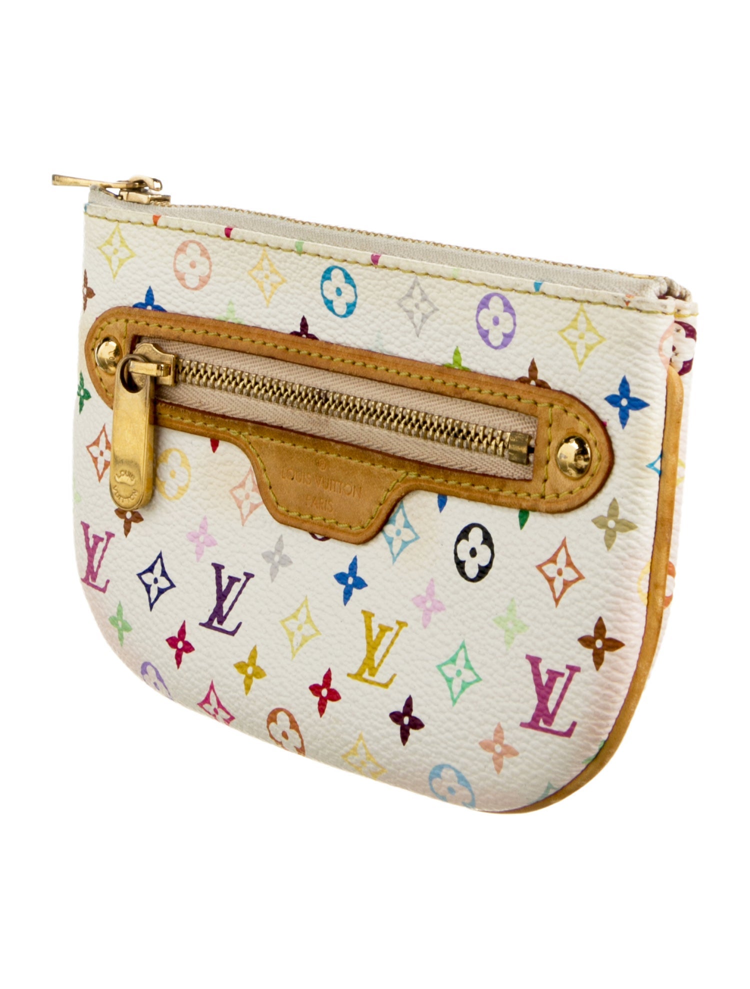 Louis Vuitton x Takashi Murakami Monogram Multicolore Pochette Plate MM
