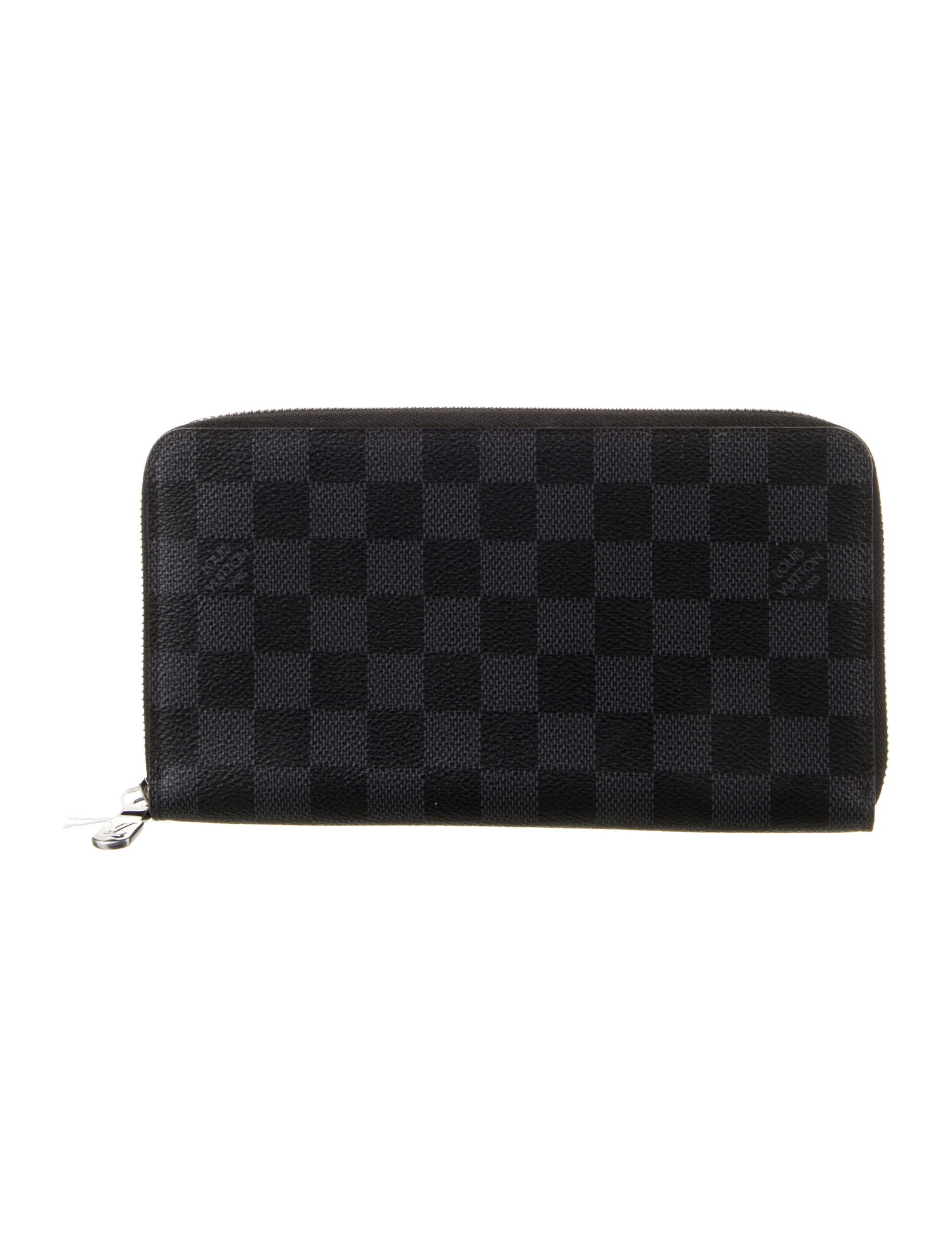 Louis Vuitton Damier Graphite Pattern Coated Canvas Zippy Organizer Wallet