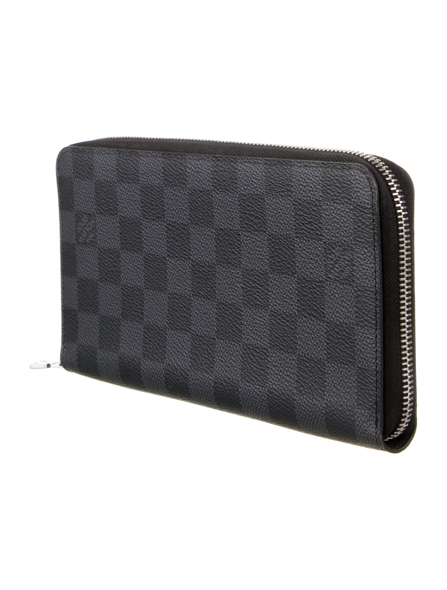Louis Vuitton Damier Graphite Pattern Coated Canvas Zippy Organizer Wallet