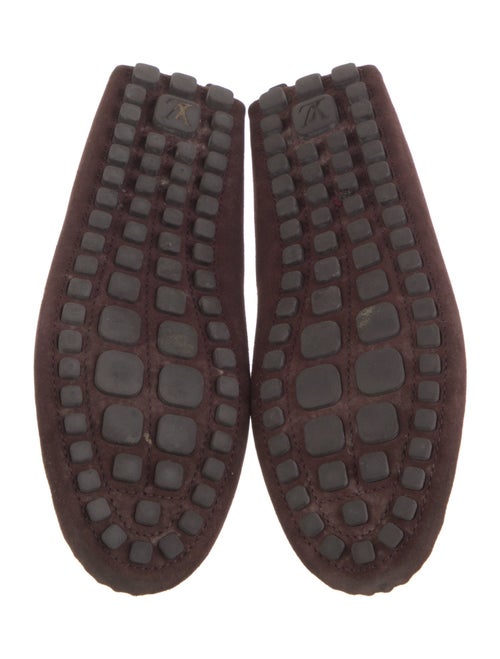 Louis Vuitton Leather Colorblock Pattern Loafers