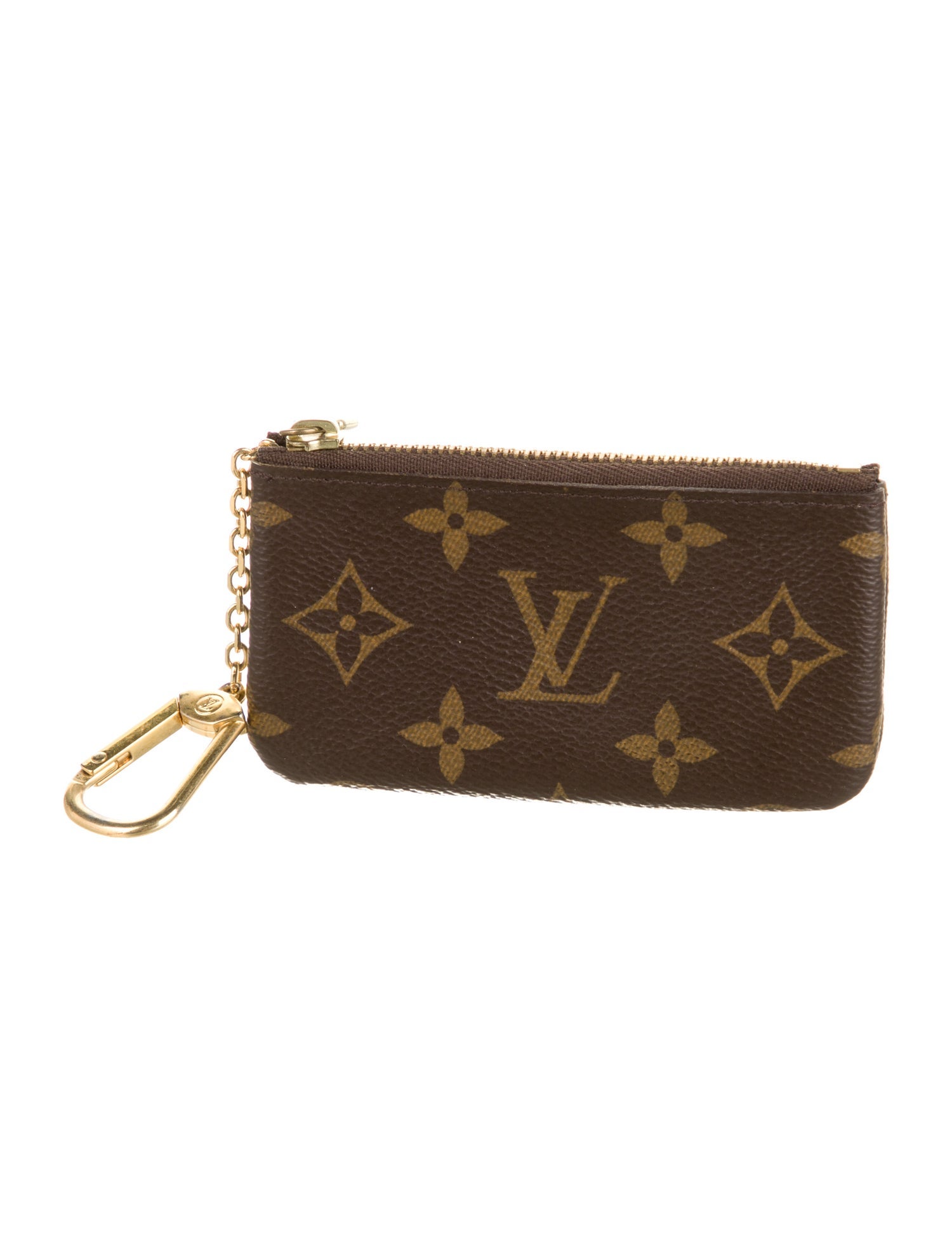 Louis Vuitton LV Monogram Coated Canvas Key Holder