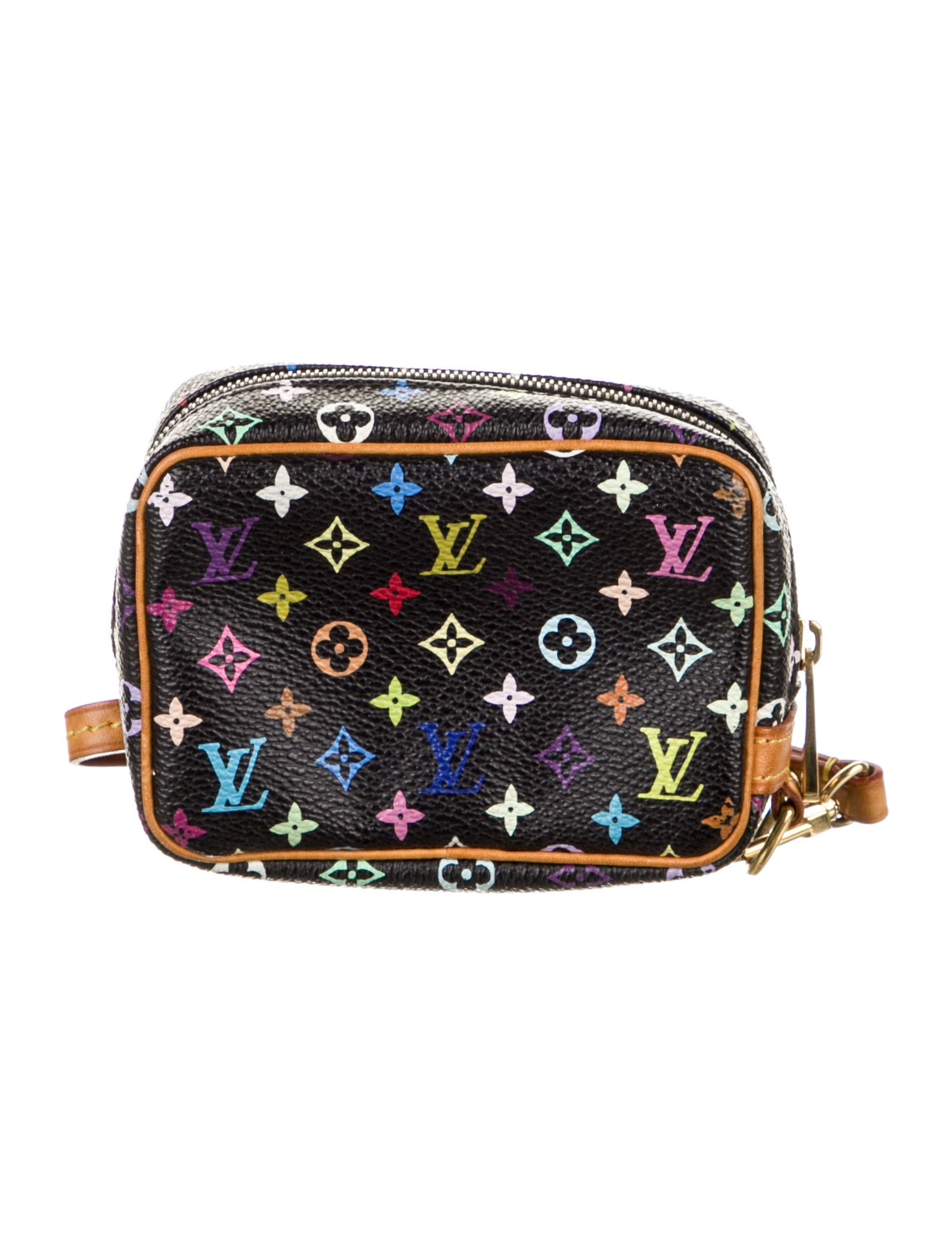 Louis Vuitton Multicolore Monogram Takashi Murakami Trousse Wapity Pouch Vintage