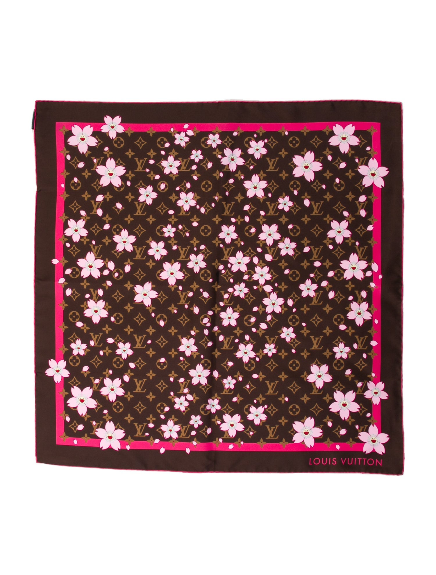 Louis Vuitton x Takashi Murakami Carre 70 2025 Scarf