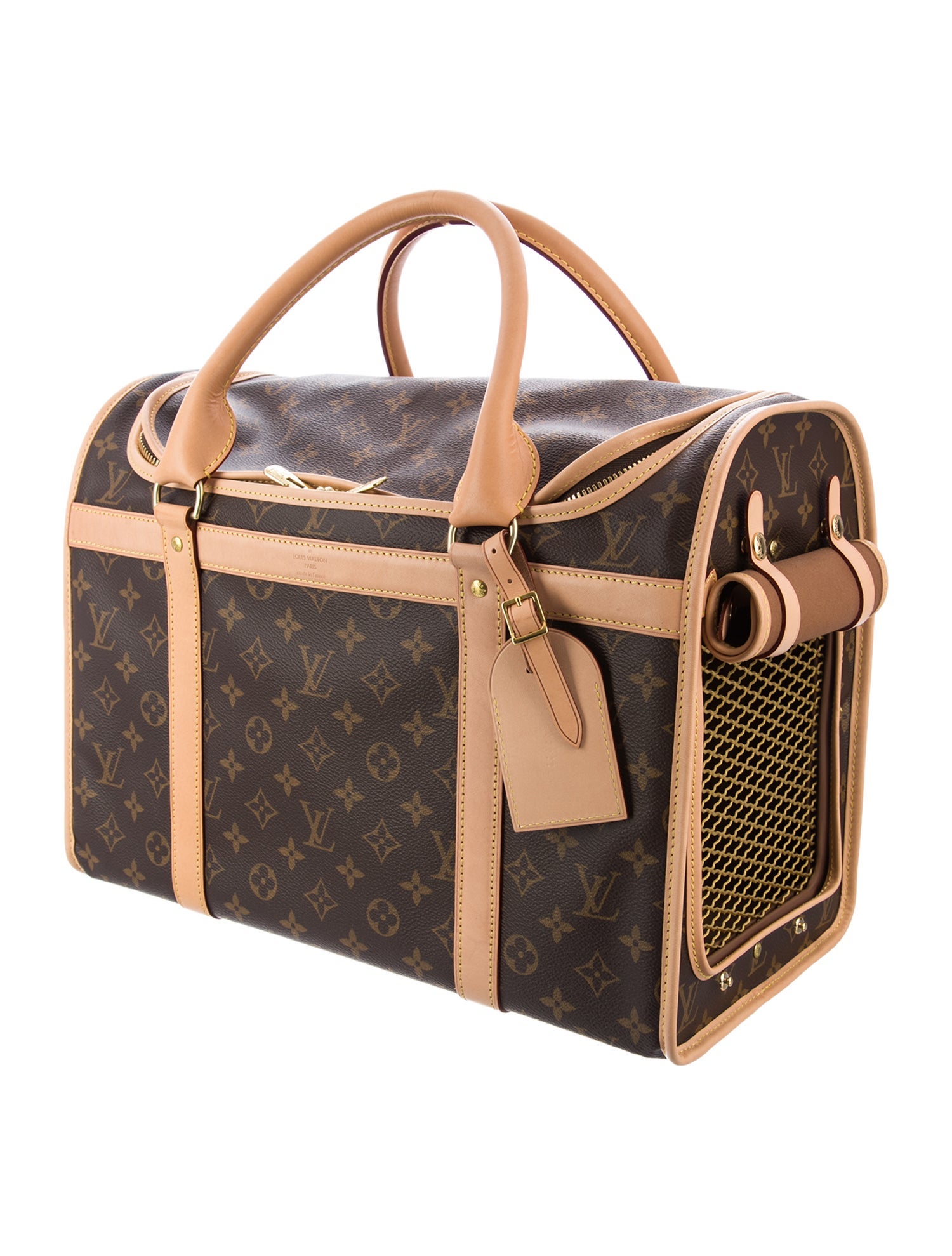 Louis Vuitton Monogram Sac Chien 40 Pet Carrier