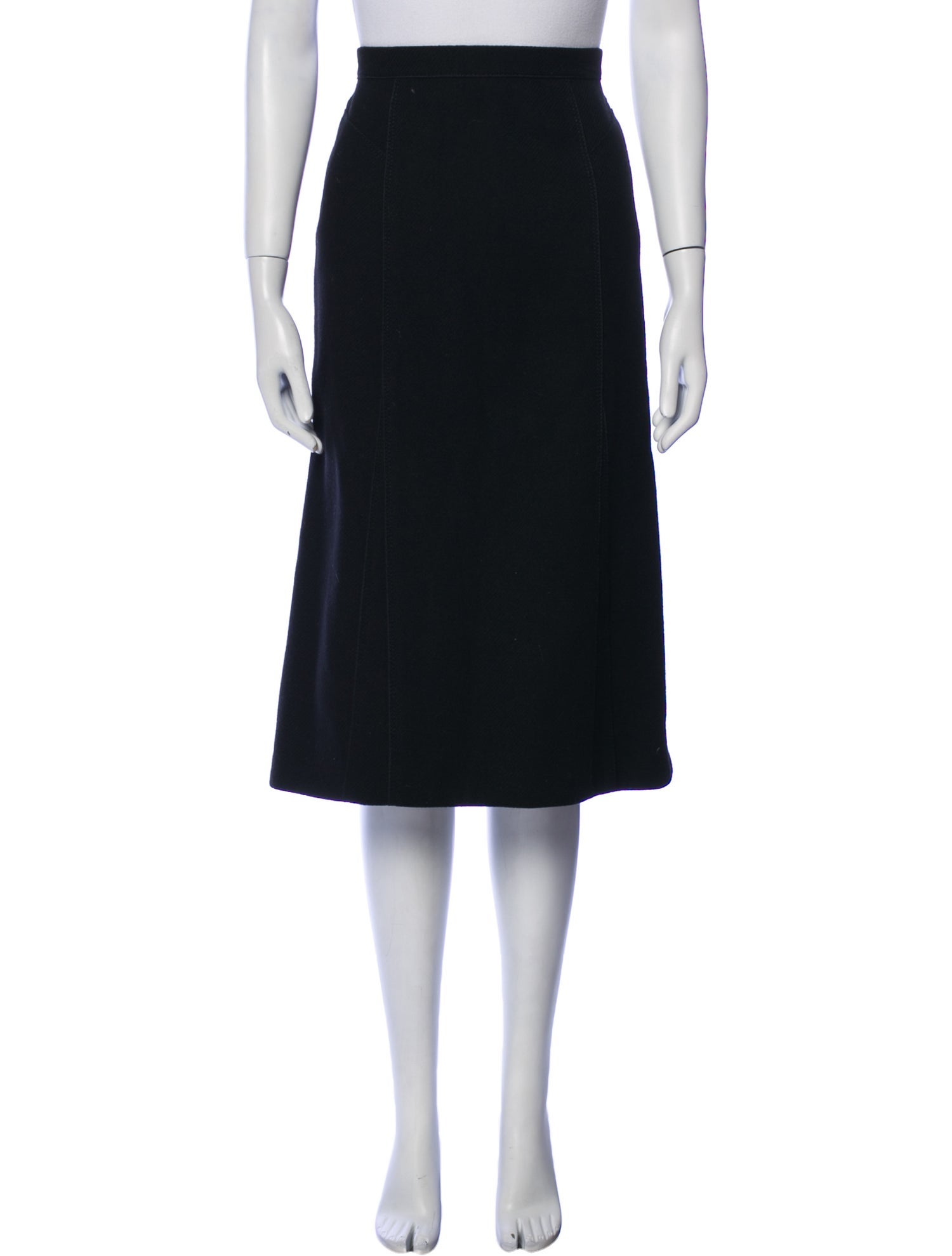 Louis Vuitton Vintage Knee-Length Skirt