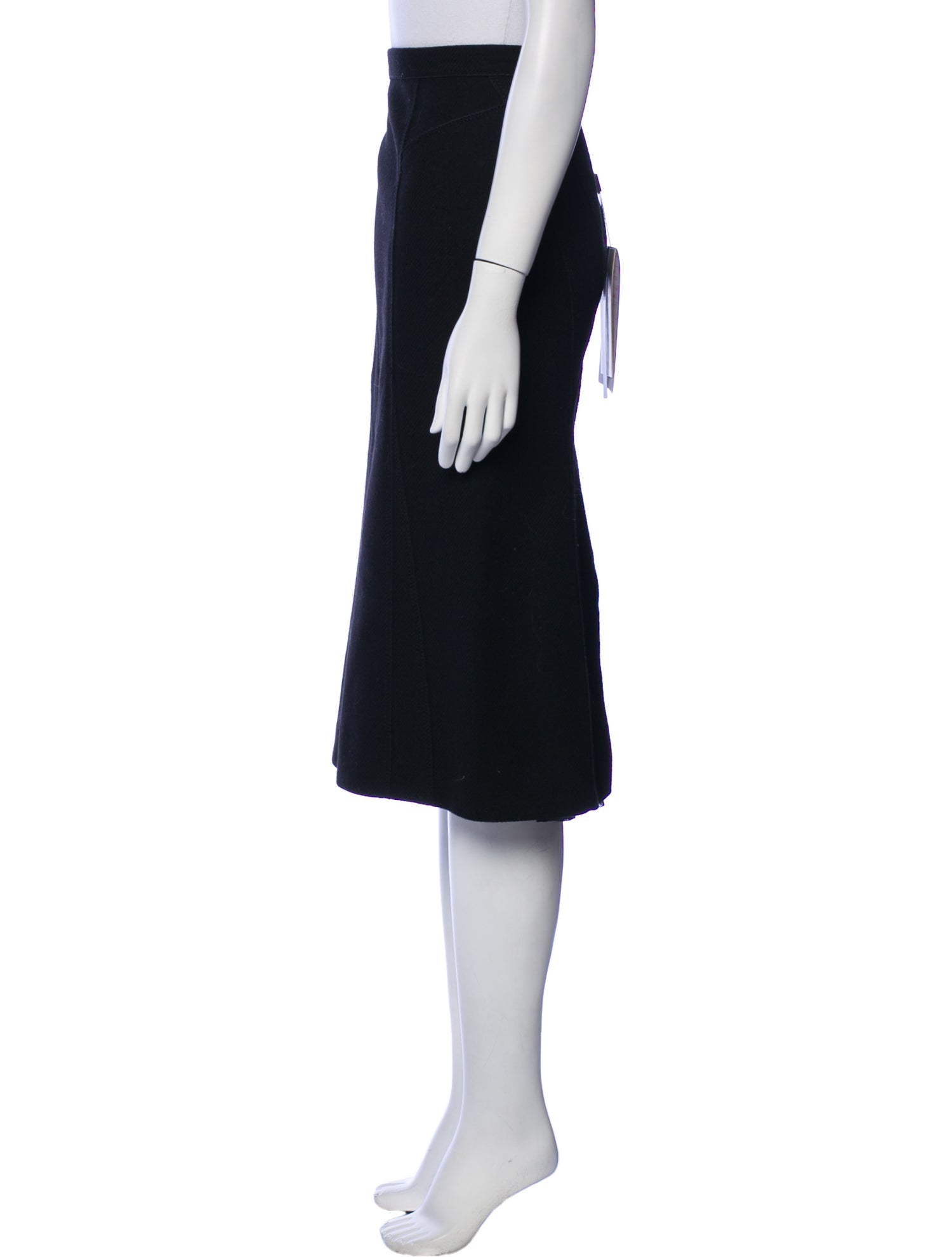 Louis Vuitton Vintage Knee-Length Skirt