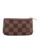 Louis Vuitton Damier Ebene Pattern Coated Canvas Wallet