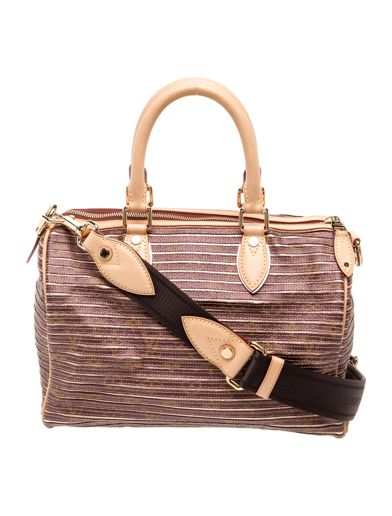 Louis Vuitton Coated Canvas Speedy Bandouliere Vintage