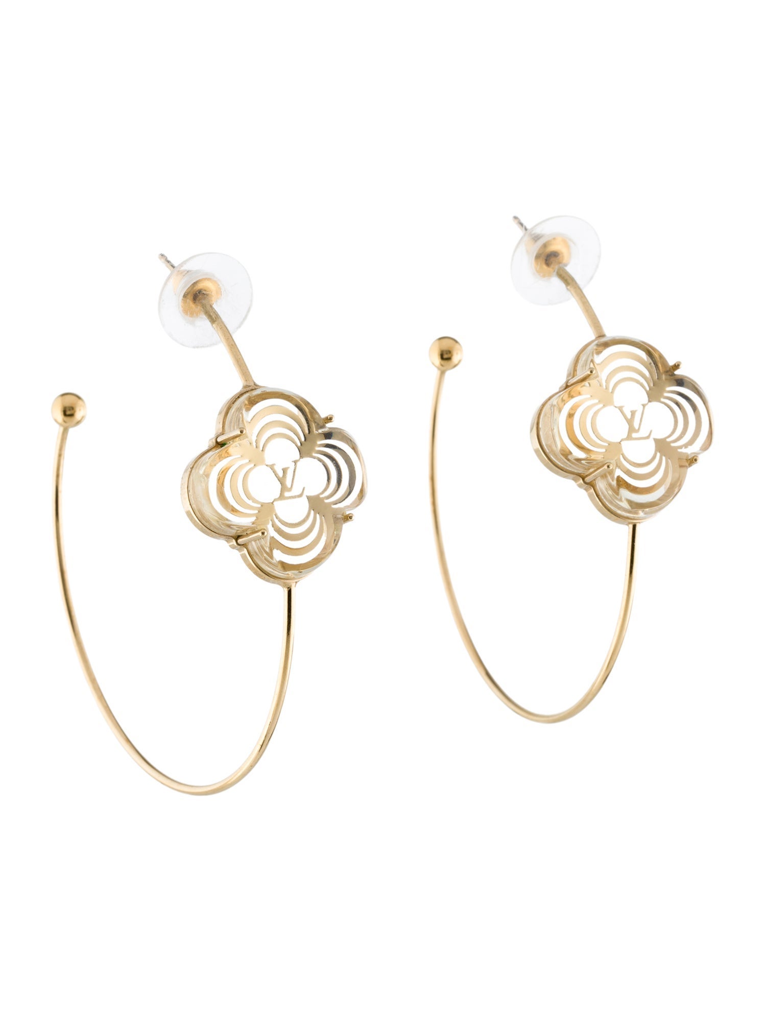 Louis Vuitton A La Folie Hoop Earrings