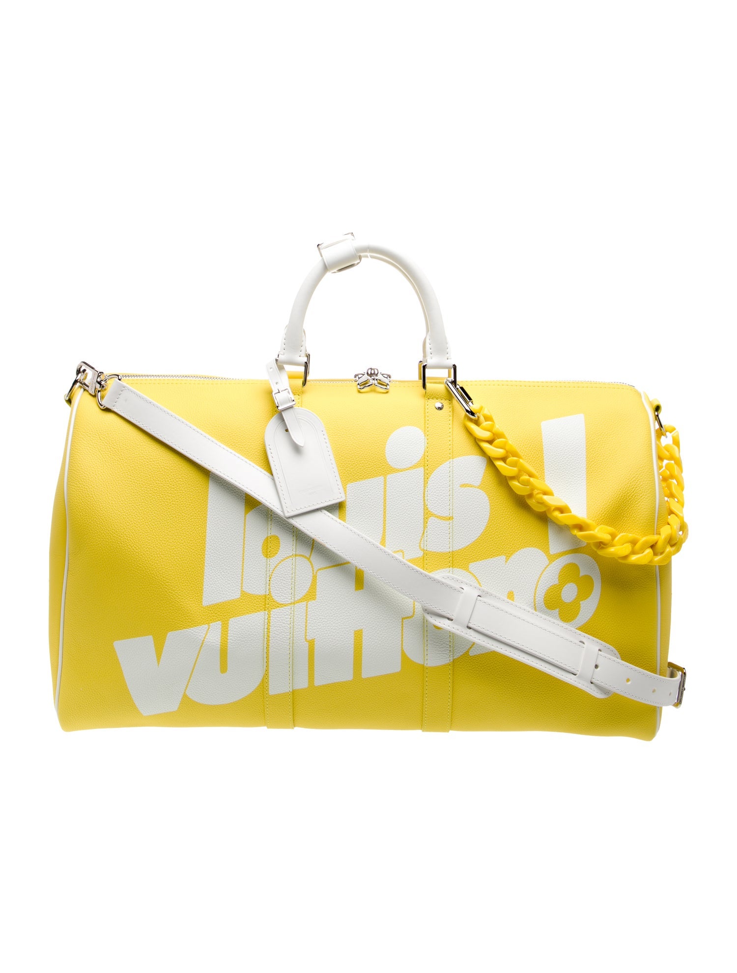 Louis Vuitton Taurillon Leather Keepall Bandouliere 50