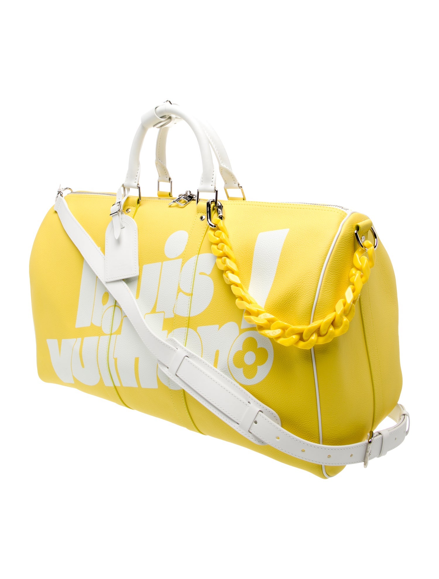 Louis Vuitton Taurillon Leather Keepall Bandouliere 50