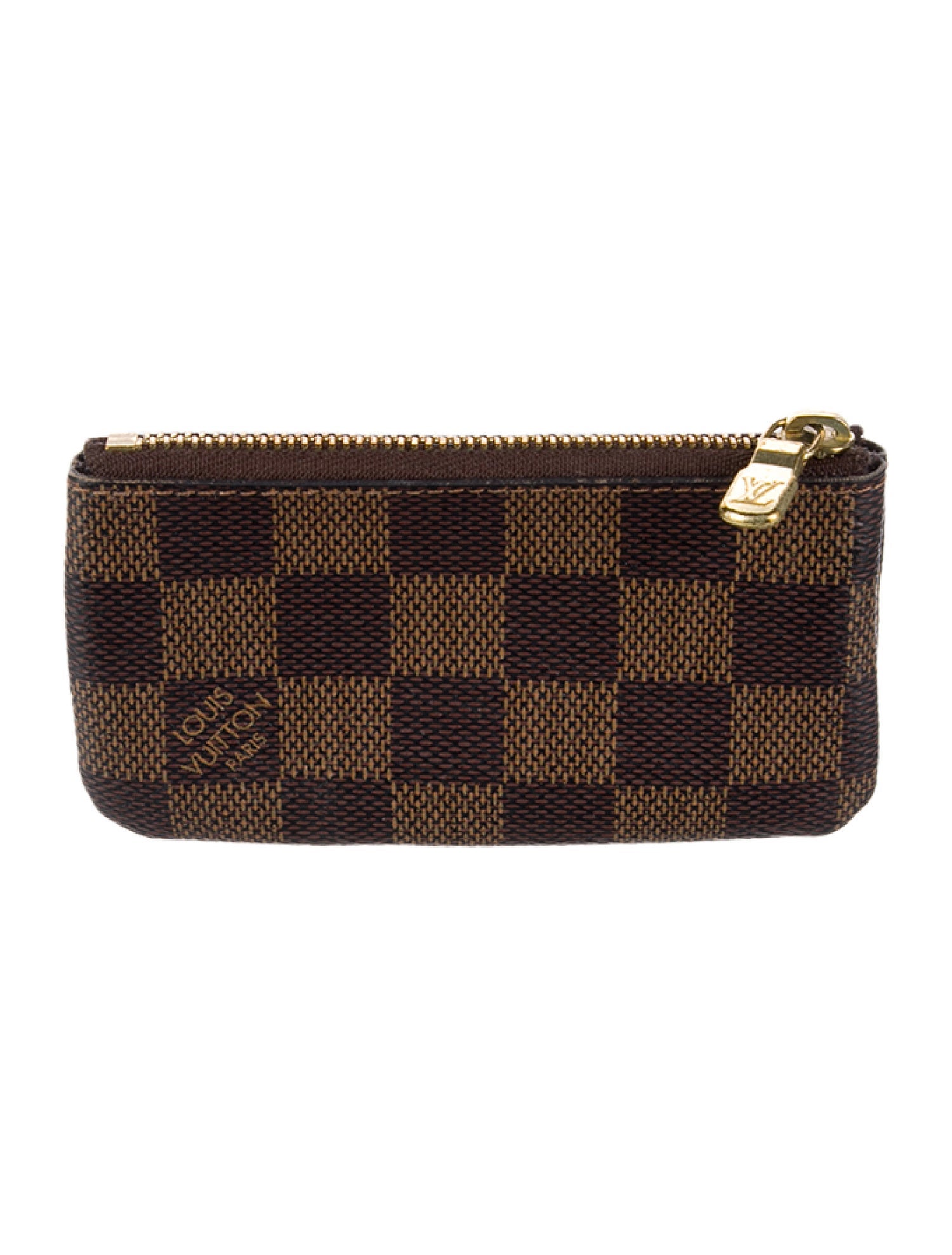 Louis Vuitton 2020 Damier Ebene Pattern Key Holder