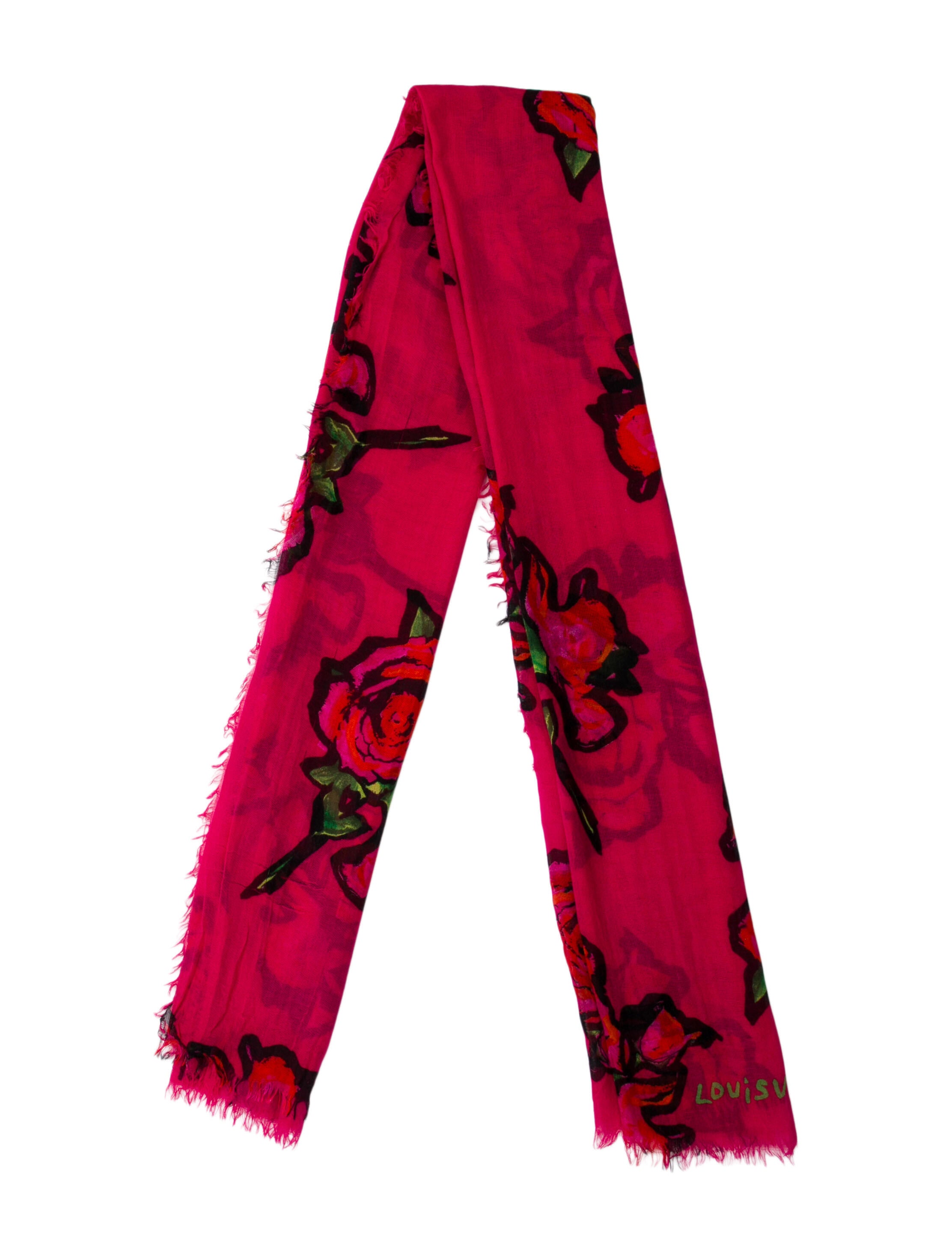 Louis Vuitton Cashmere Printed Scarf