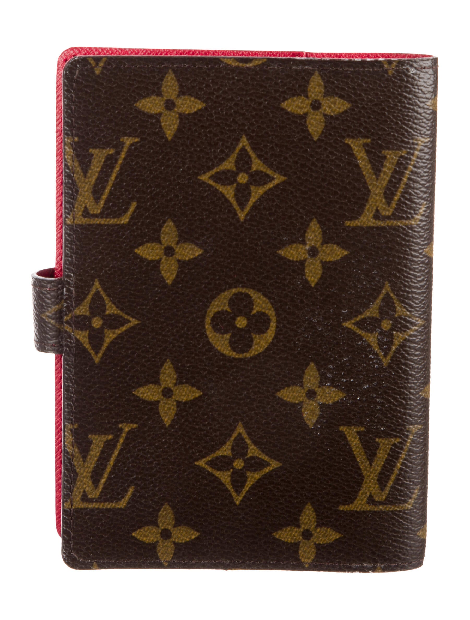 Louis Vuitton LV Trunks Monogram Small Ring Agenda Cover