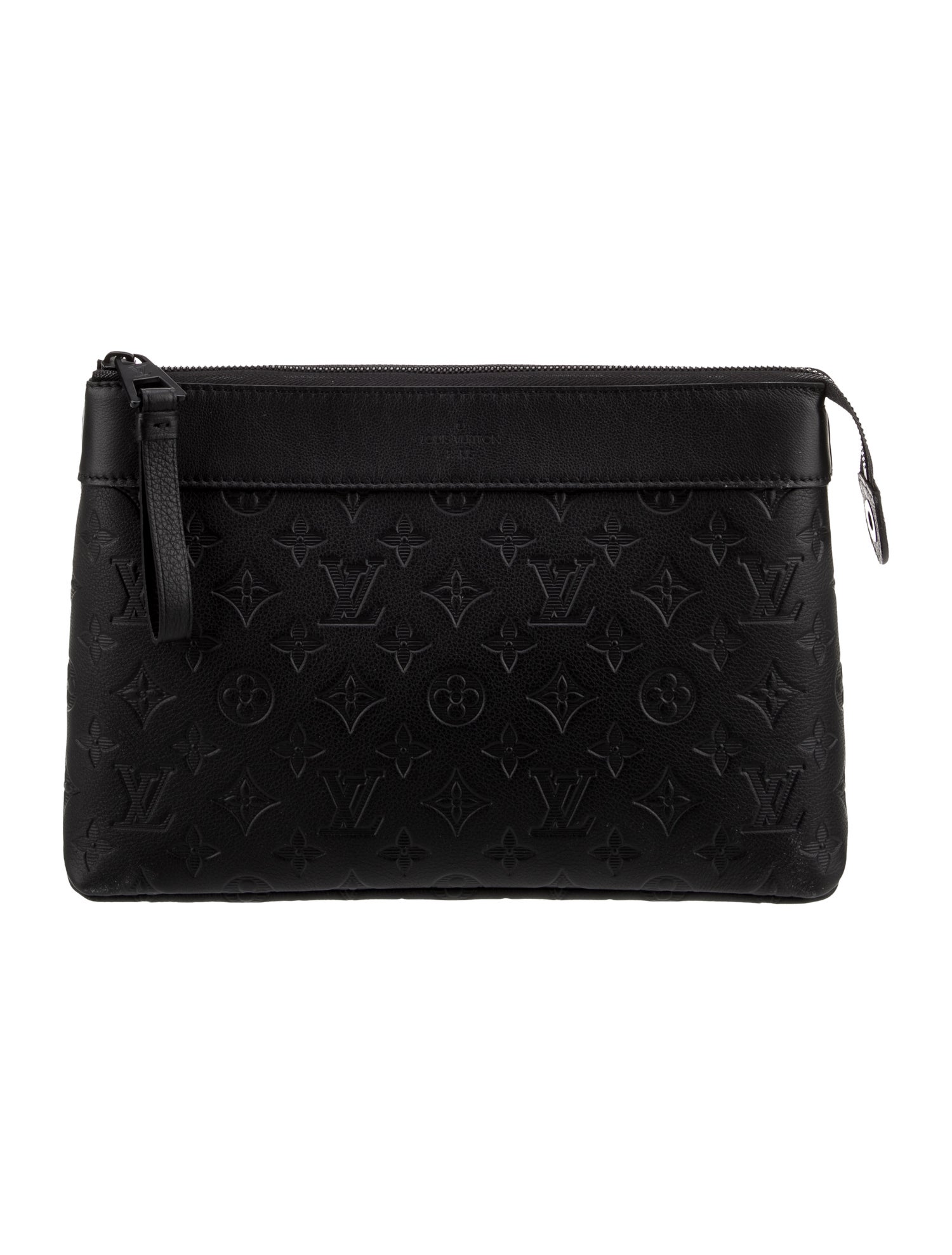 Louis Vuitton LV Monogram Shadow Pochette Voyage Souple