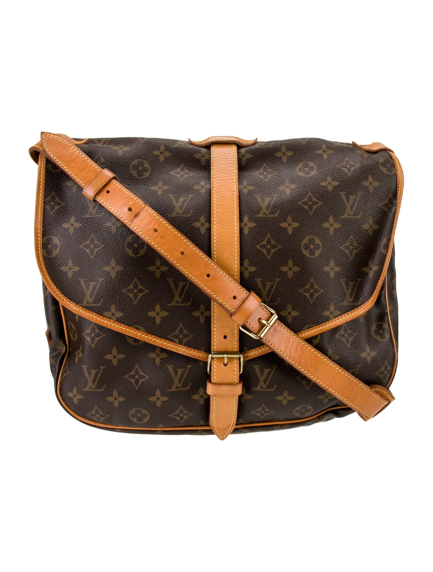 Louis Vuitton LV Monogram Saumur 35 Vintage