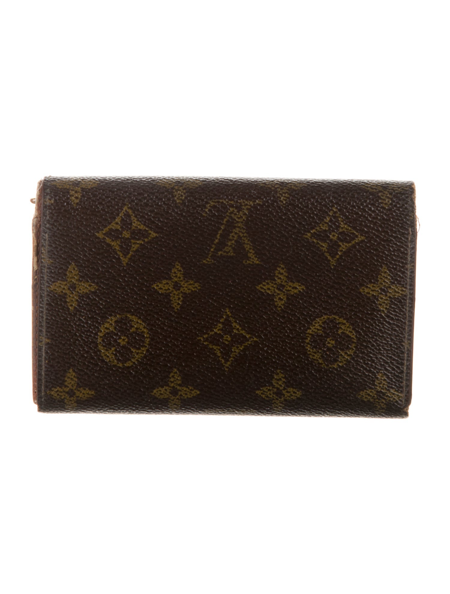 Louis Vuitton LV Monogram Coated Canvas Compact Wallet
