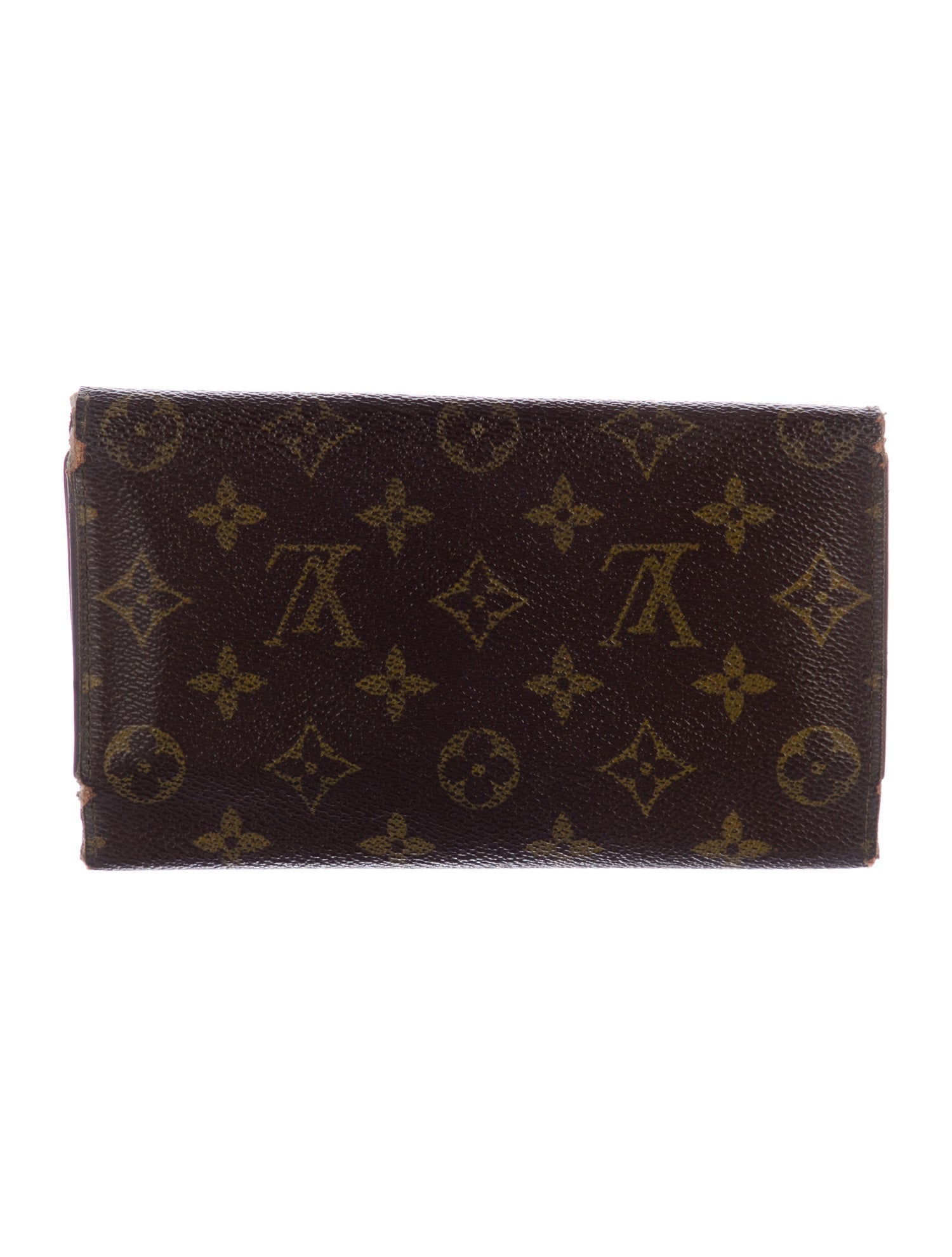 Louis Vuitton 1991 LV Monogram Sarah Wallet