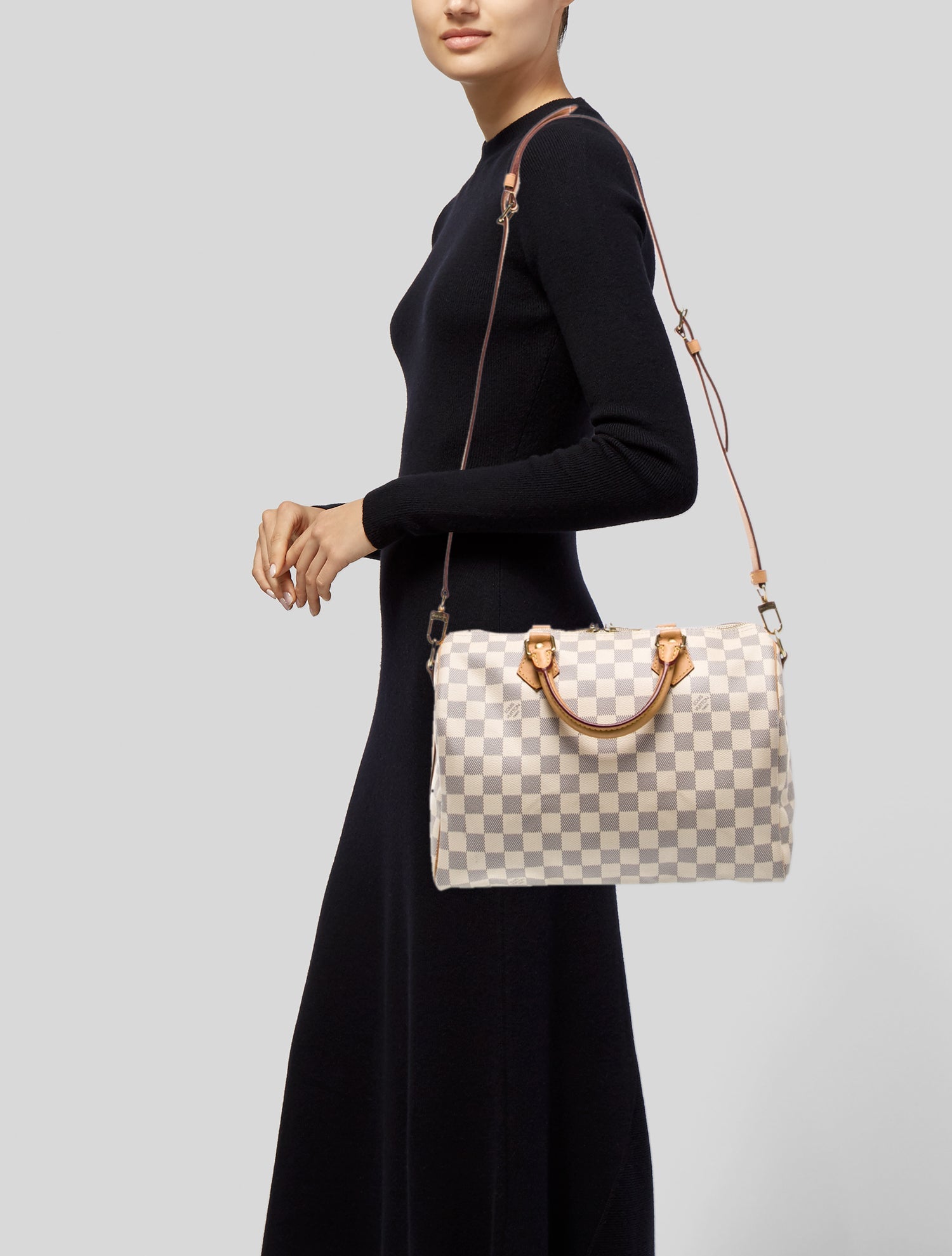 Louis Vuitton Damier Azur Speedy Bandouliere 30