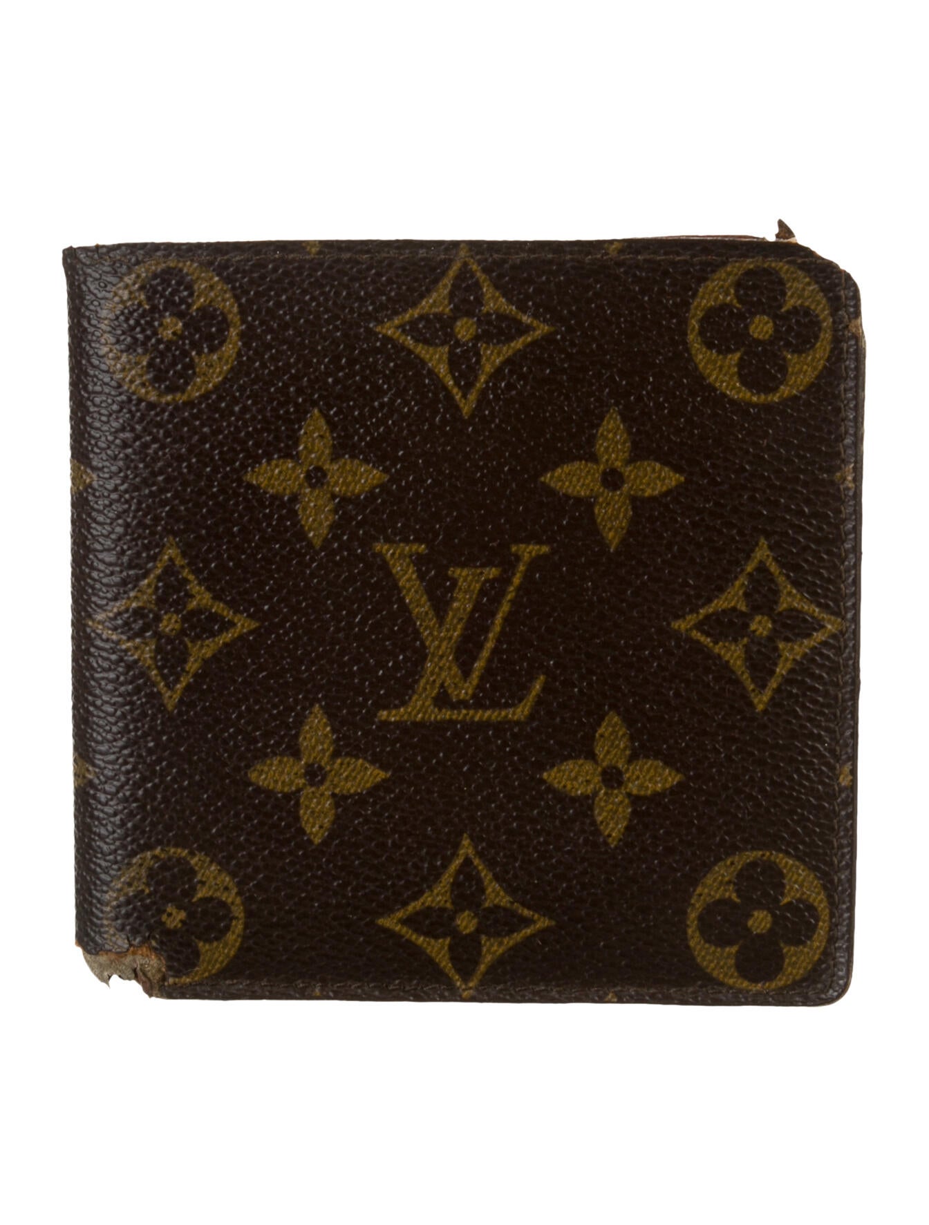 Louis Vuitton LV Monogram Coated Canvas Wallet