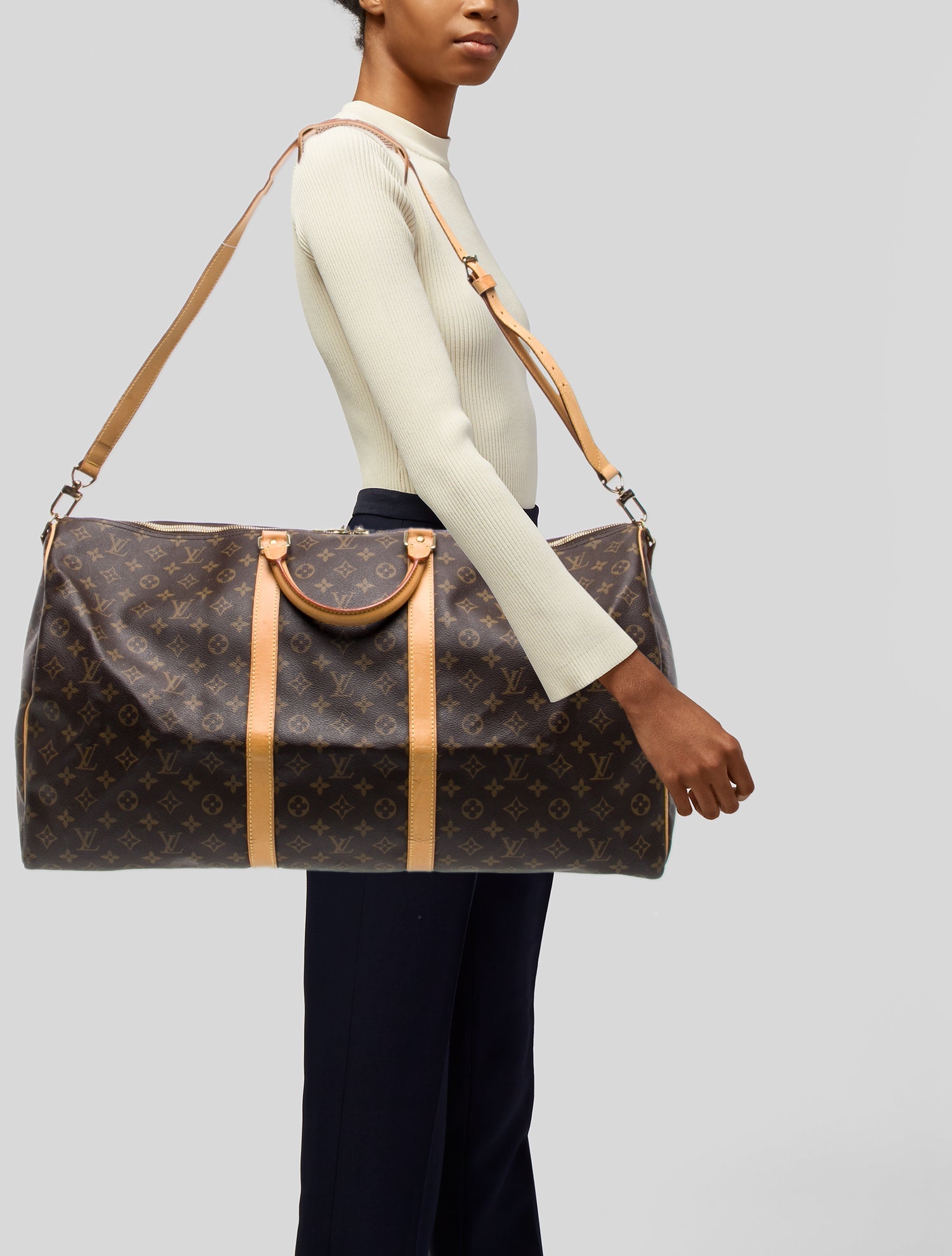 Louis Vuitton LV Monogram Keepall Bandouliere 60