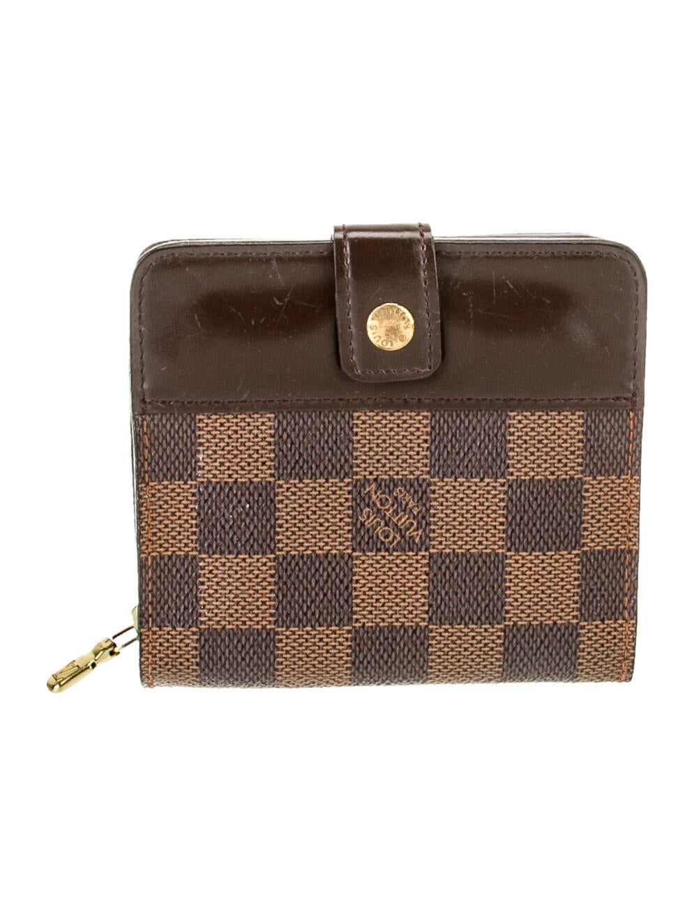 Louis Vuitton Vintage 2003 Compact Zippé Wallet
