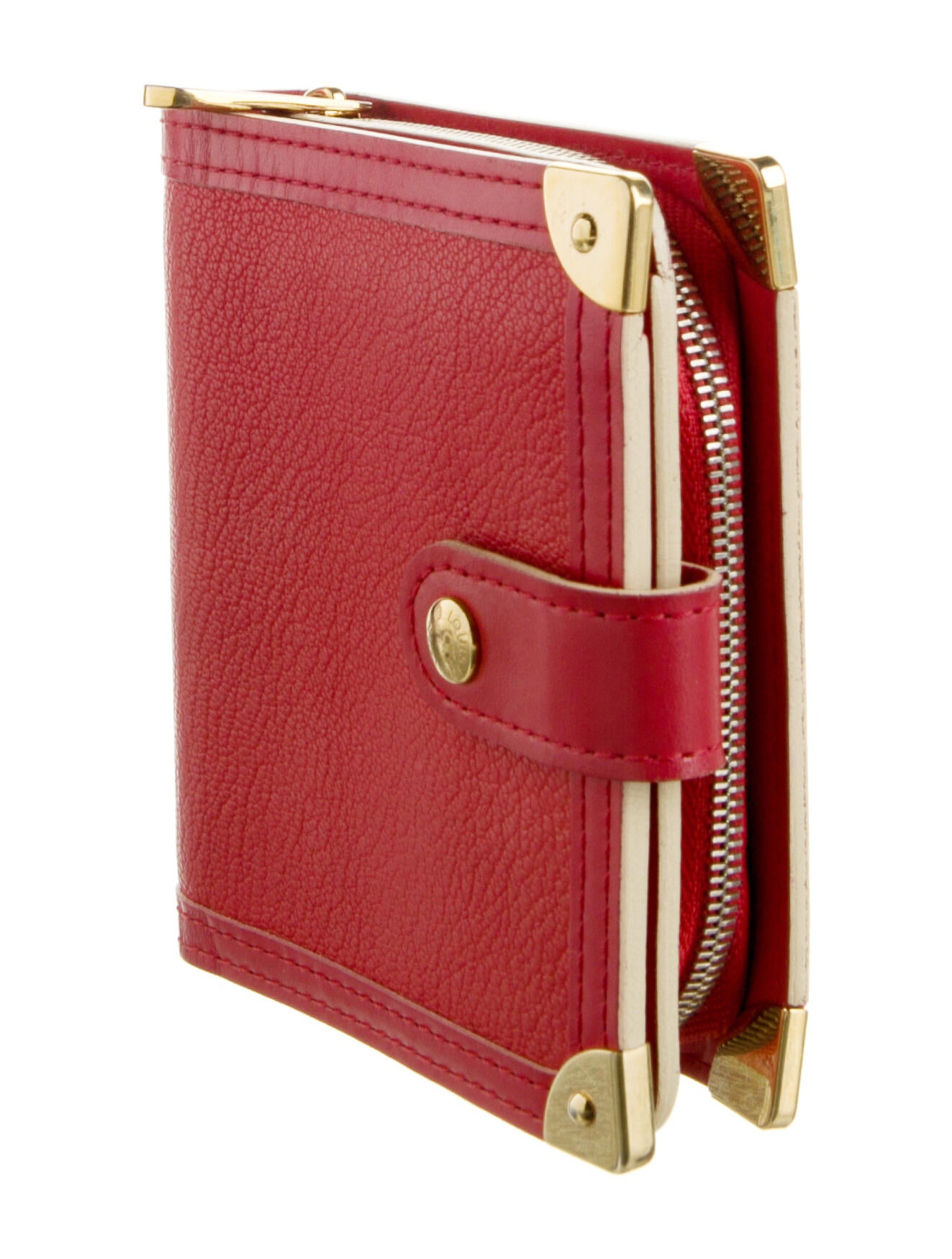 Louis Vuitton 2005 Suhali Leather Zippy Compact Wallet